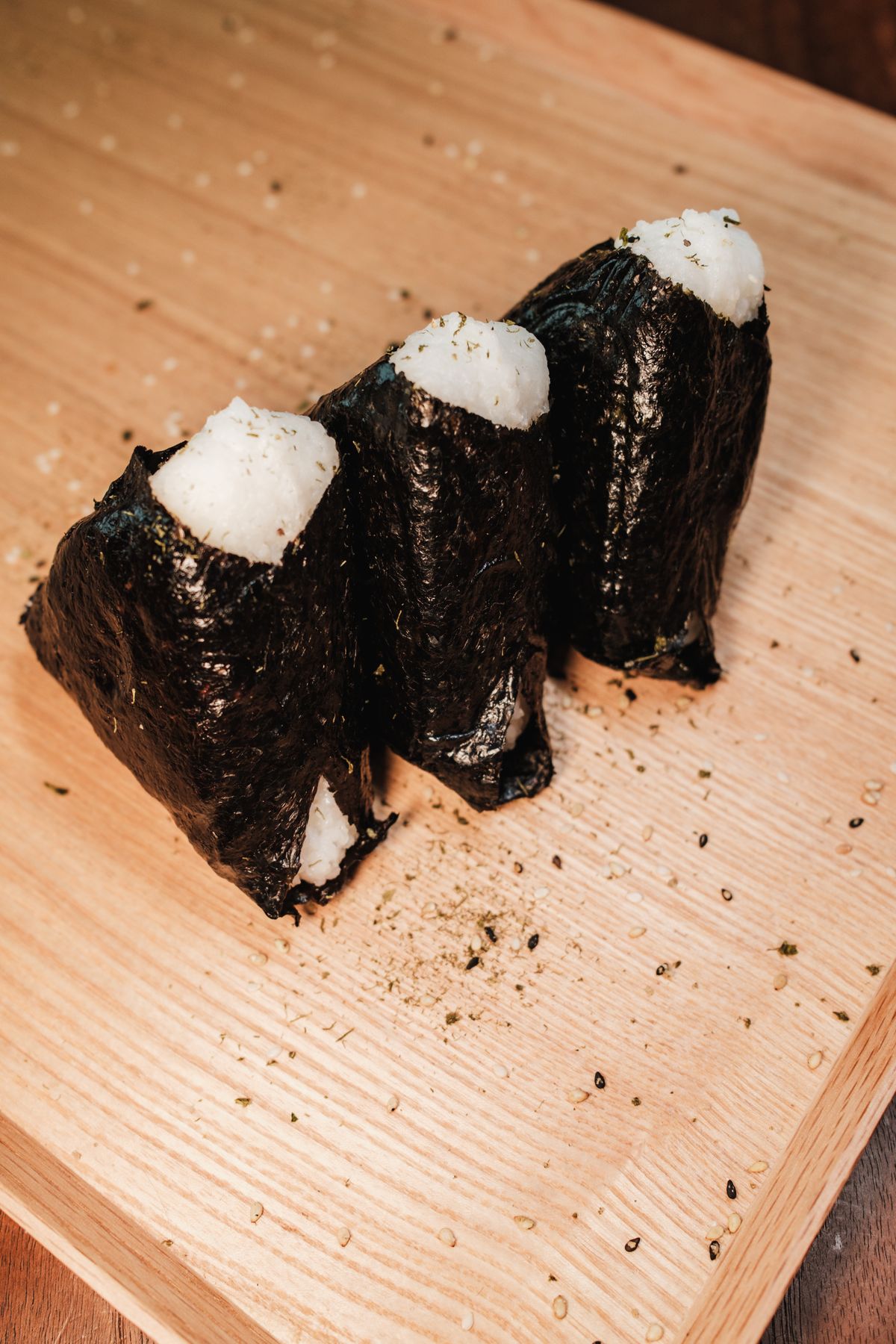 練習後の補食に向くおにぎり